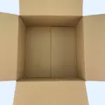 340x340x155 gofrēta kartona kastes