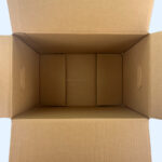 430x265x325 gofrēta kartona kastes ar rokturiem