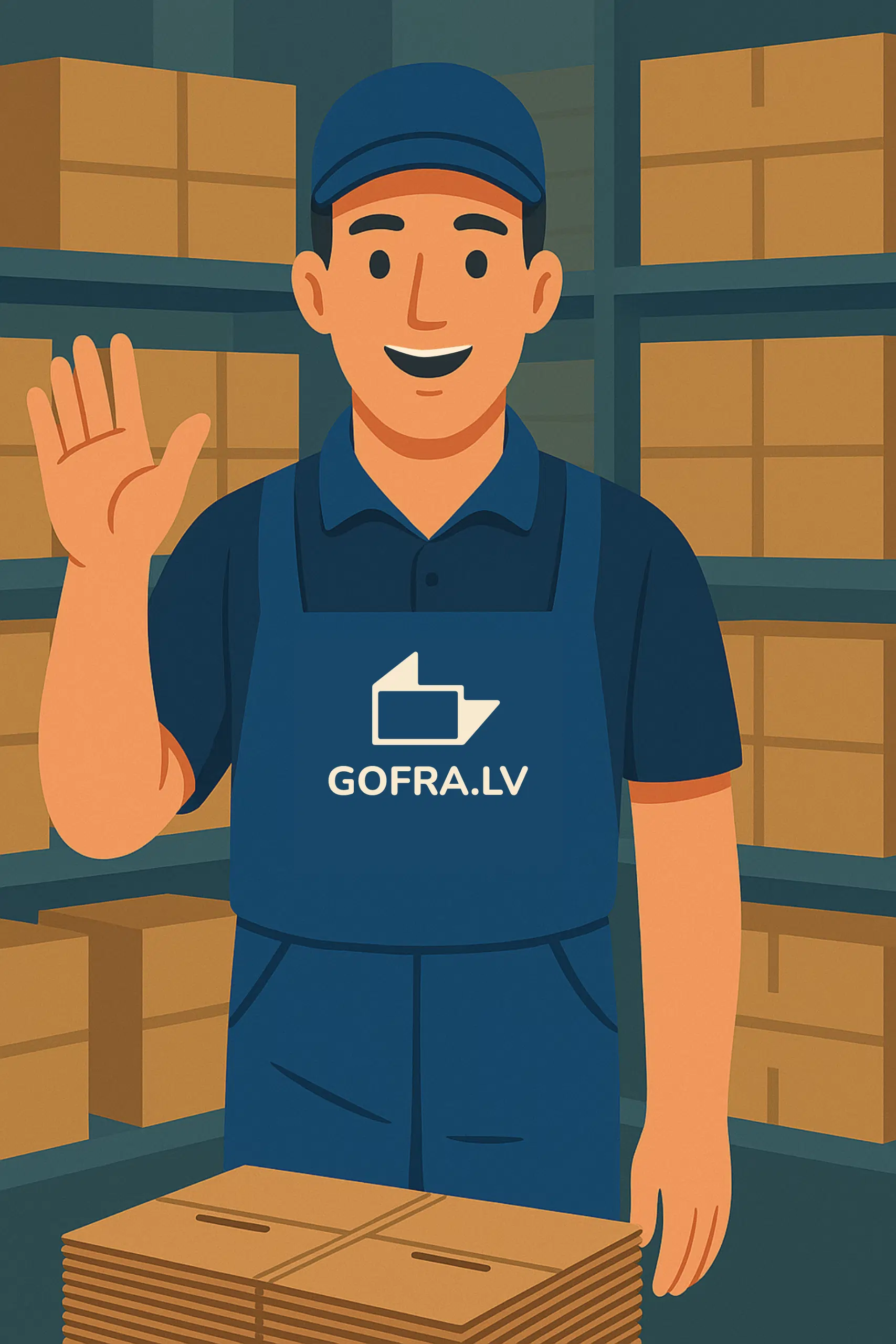 Gofra worker